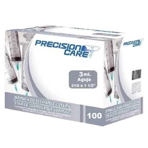 JERINGA DESECHABLE ESTÉRIL 3ML 23GX1