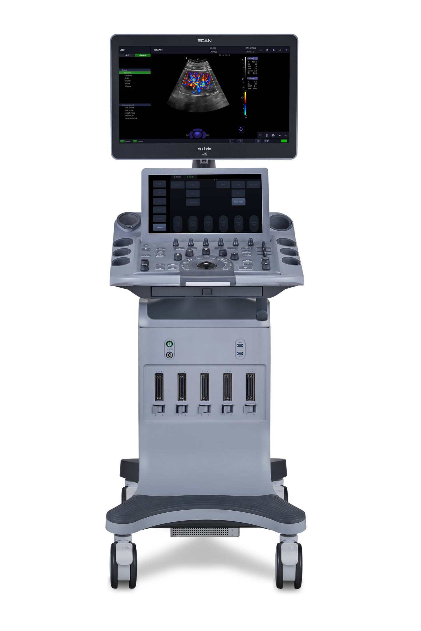 ECOGRAFO ACCLARIX LX9, MARCA EDAN