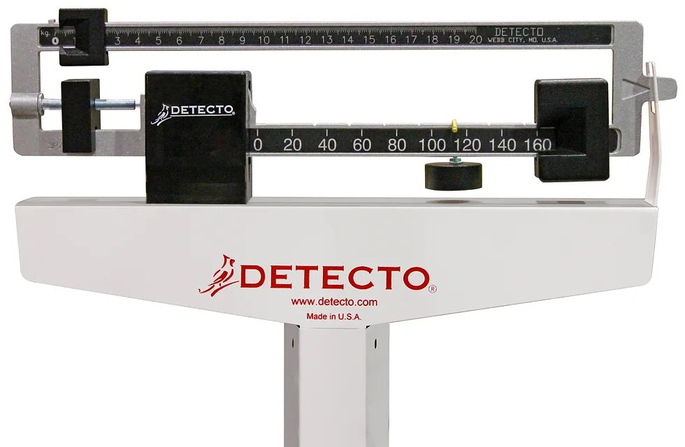 BALANZA PARA CONSULTORIO MEDICO, CON TALLIMETRO MECANICA REF: 2391 MARCA DETECTO