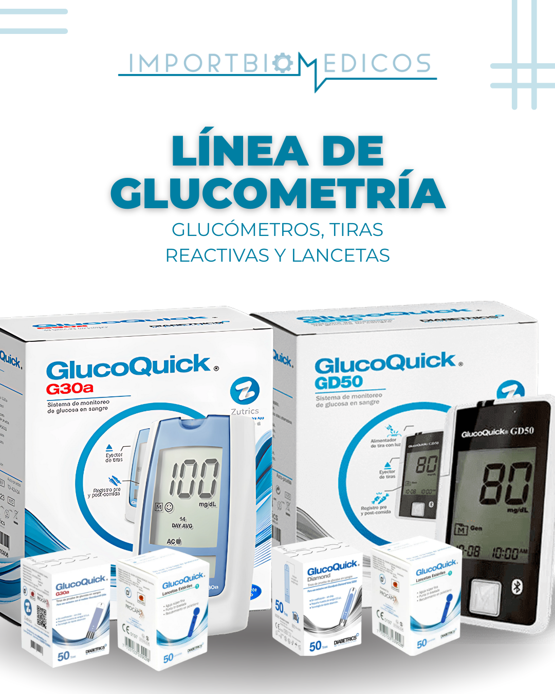 LÍNEA DE GLUCOMETRÍA