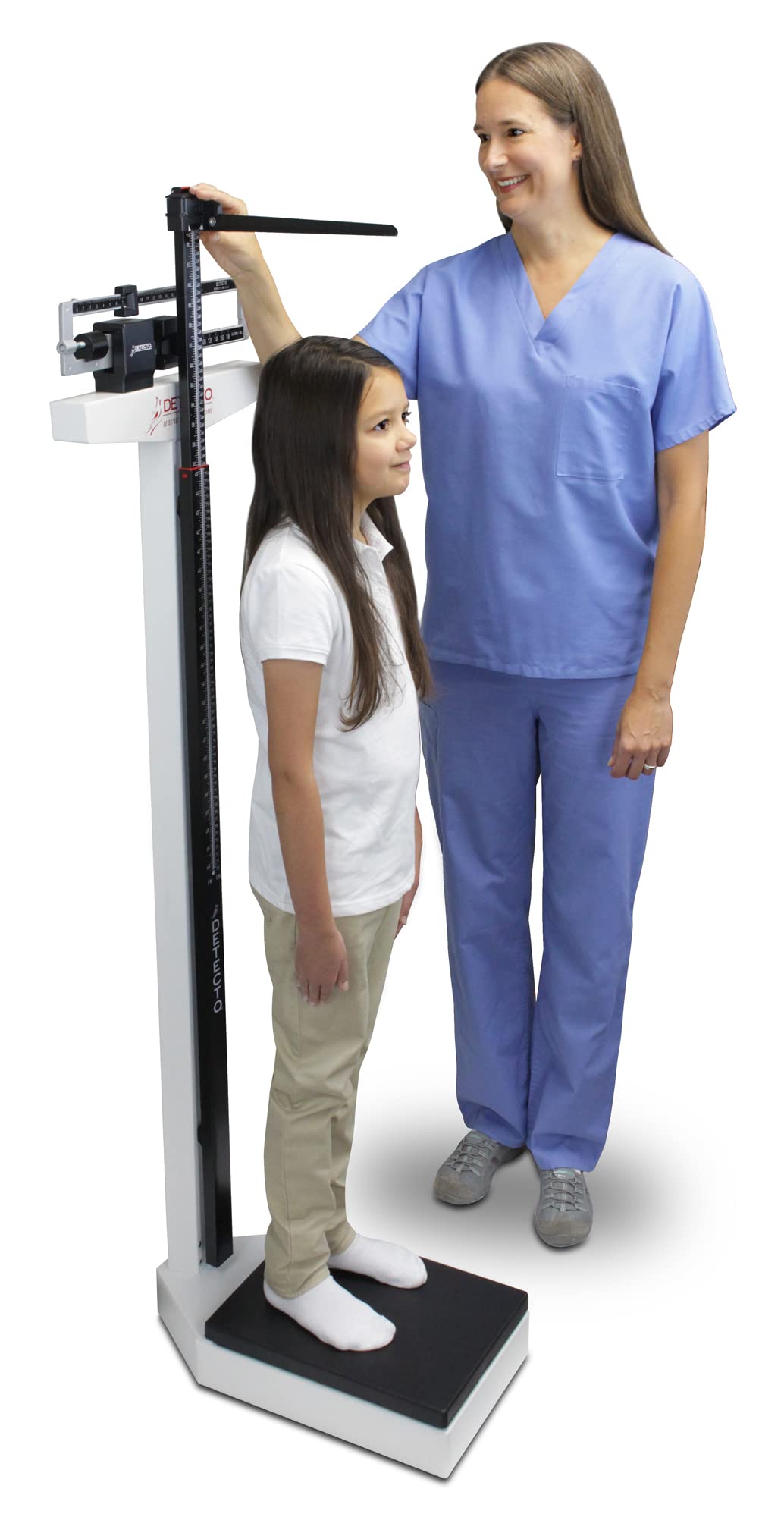 BALANZA PARA CONSULTORIO MEDICO, CON TALLIMETRO MECANICA REF: 2391 MARCA DETECTO