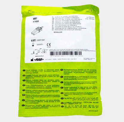 ELECTRODO MULTIFUNCIONAL EURO DEFI PADS TIPO ADULTO SCHILLER FRED EASY REF F7956, MARCA FIAB