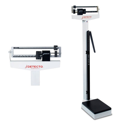 BALANZA PARA CONSULTORIO MEDICO, CON TALLIMETRO MECANICA REF: 2391 MARCA DETECTO