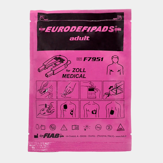 ELECTRODO MULTIFUNCIONAL EURO DEFI PADS TIPO ADULTO REF F7951, MARCA FIAB