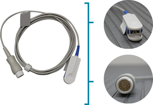SENSOR SPO2 ADULTO COMEN C70, C90 REF: P9361H, MARCA: MEDKE