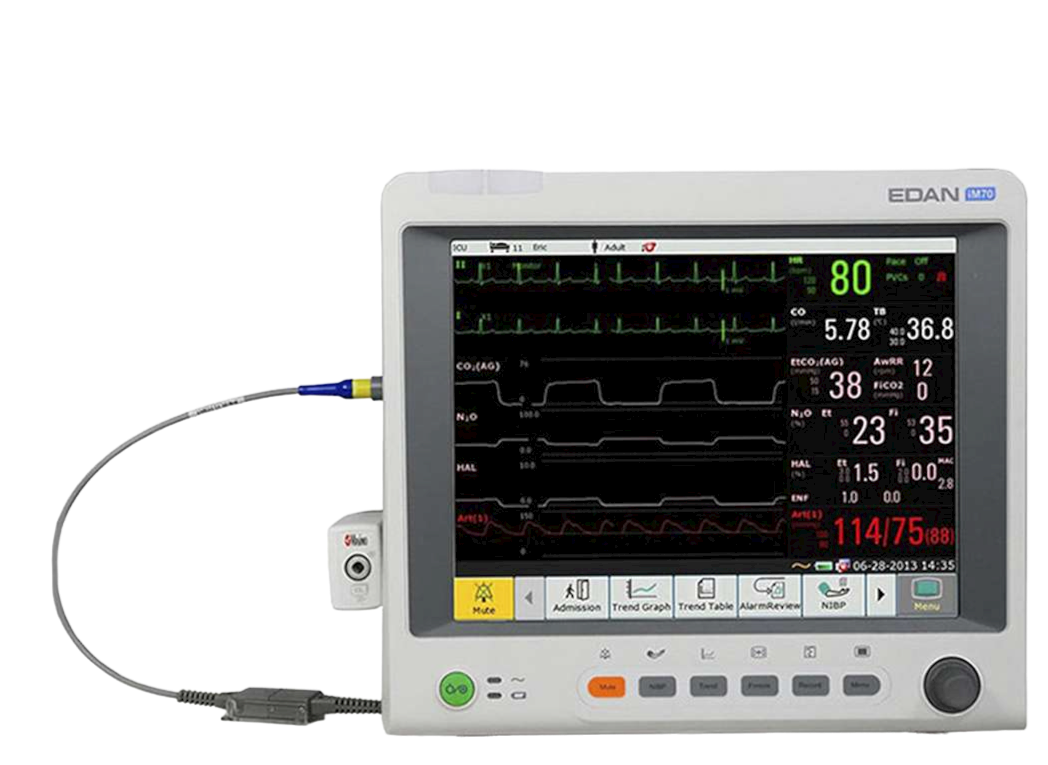 MONITOR DE SIGNOS VITALES IM70 2 IBP/CO MULTIGAS SIN O2